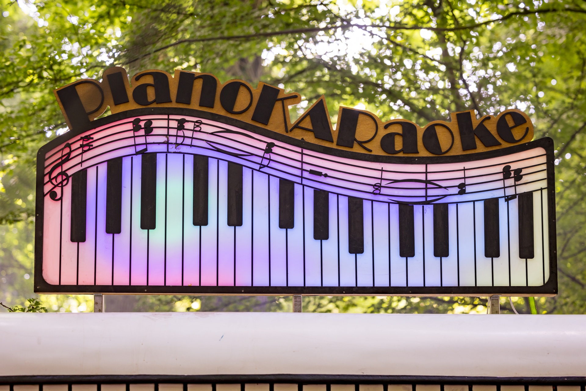 PianoKaraoke bord