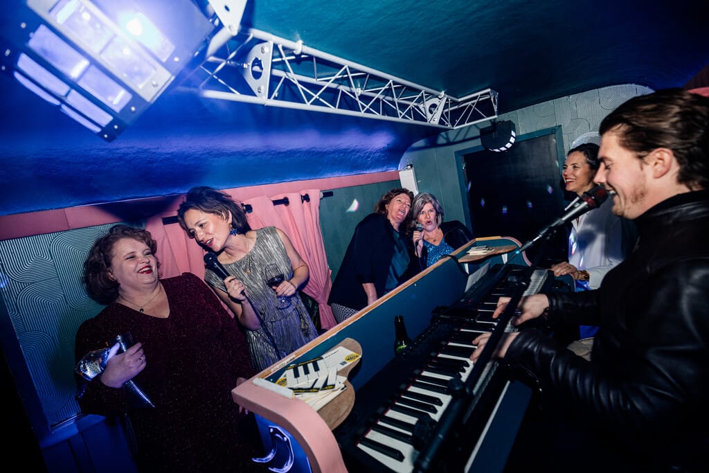 Piano Karaoke sfeer